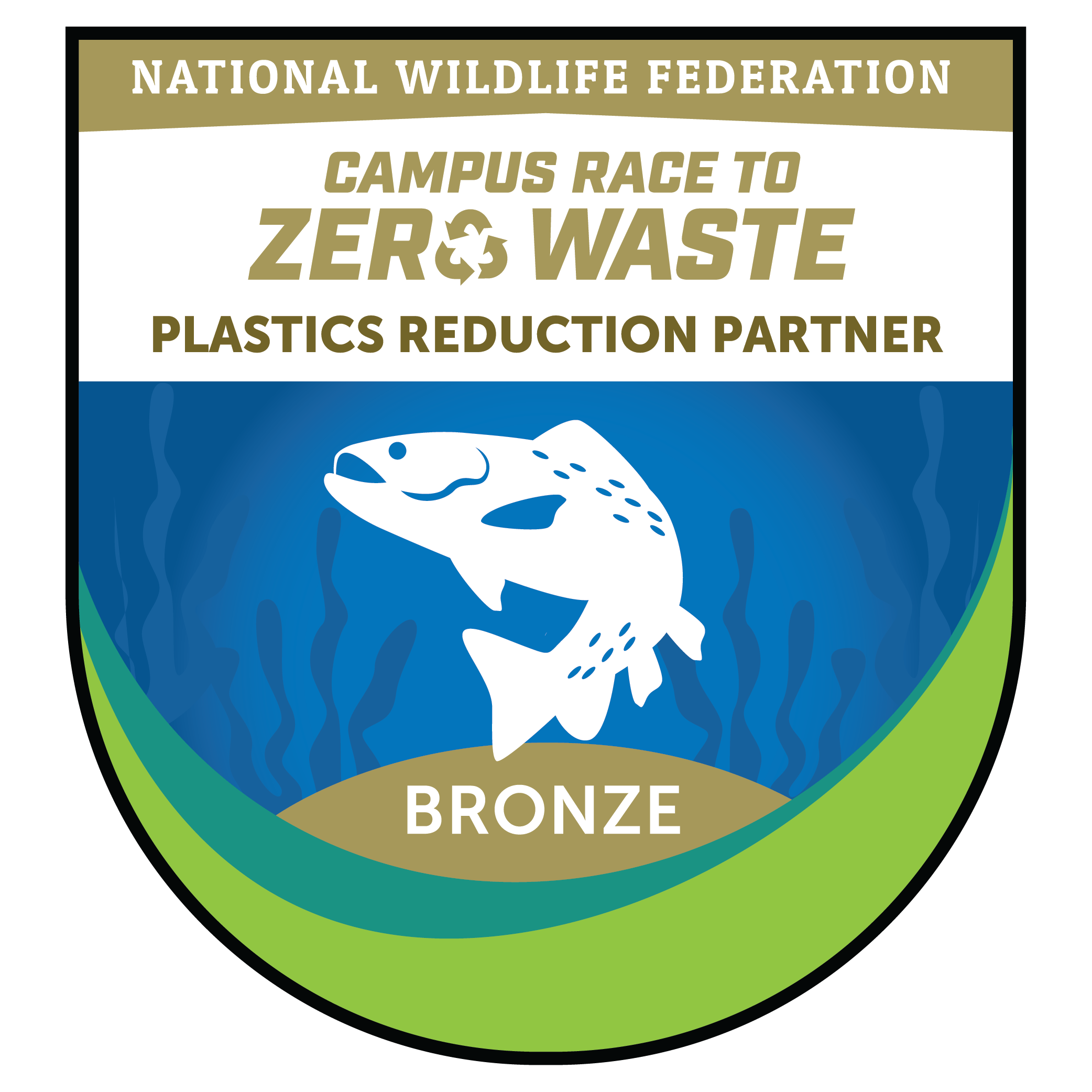 Logo for the Plastics Reduction Partner Bronze Certification
